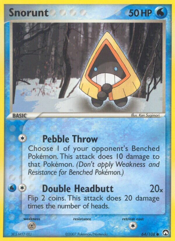 Snorunt 064/108 — EX Power Keepers (English Pokémon TCG card)
