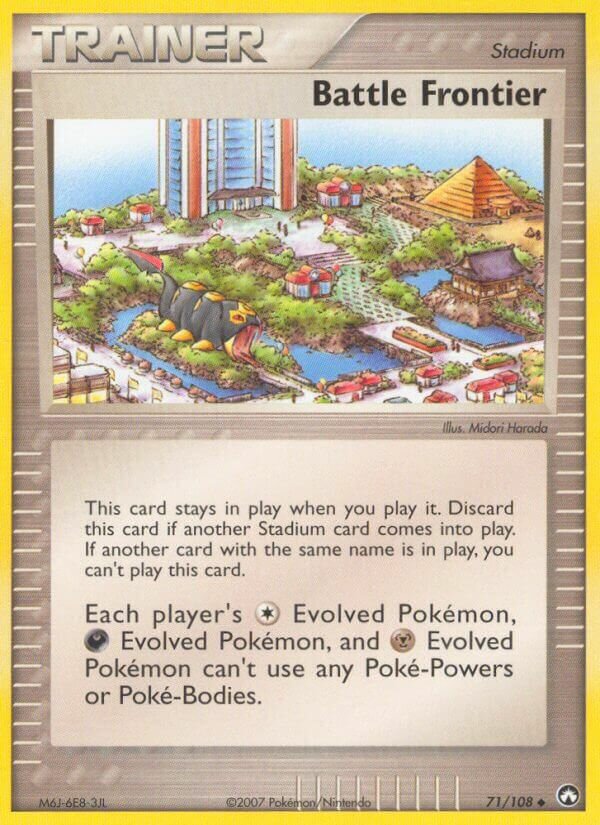 Battle Frontier 071/108 — EX Power Keepers (English Pokémon TCG card)