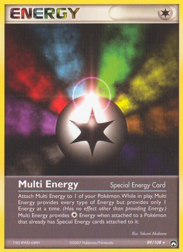 Multi Energy 089/108 — EX Power Keepers (English Pokémon TCG card)