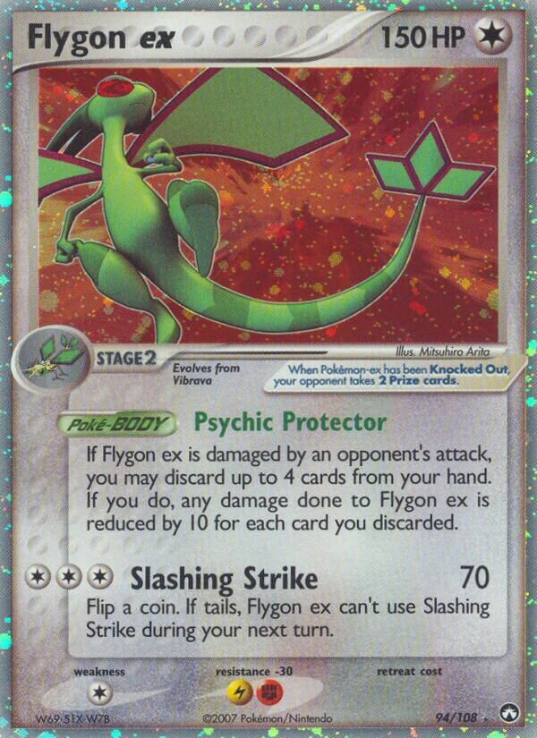 Flygon ex 094/108 — EX Power Keepers (English Pokémon TCG card)