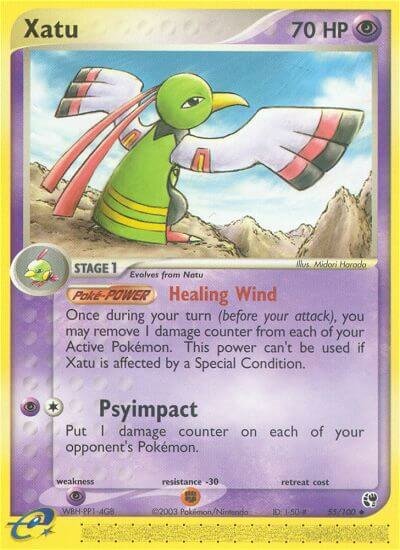 Xatu 055/100 — EX Sandstorm (English Pokémon TCG card)