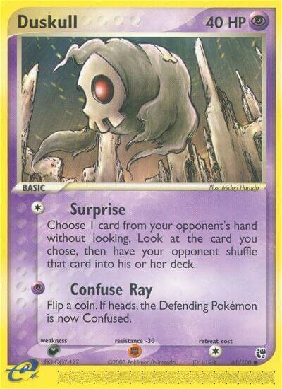 Duskull 061/100 — EX Sandstorm (English Pokémon TCG card)
