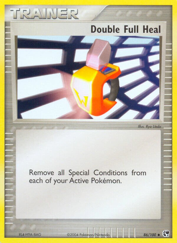 Double Full Heal 086/100 — EX Sandstorm (English Pokémon TCG card)