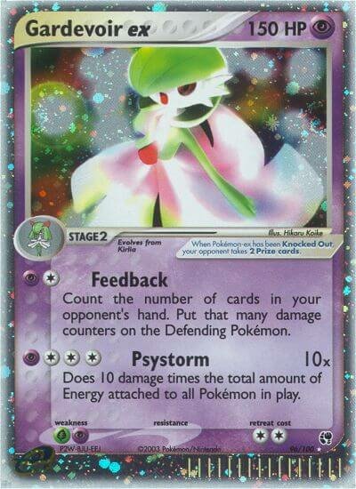 Gardevoir ex 096/100 — EX Sandstorm (English Pokémon TCG card)