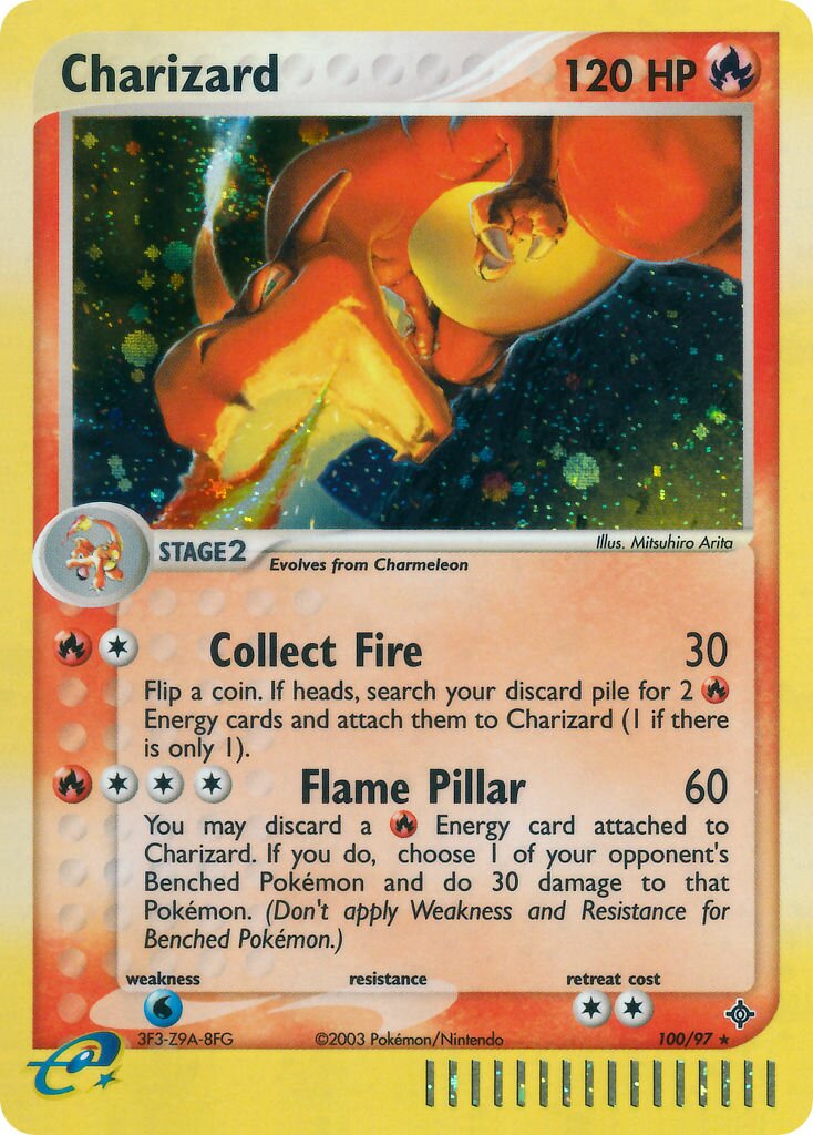 Charizard 100/97 — EX Dragon (English Pokémon TCG card)