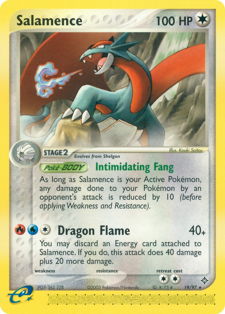 Salamence 019/97 — EX Dragon (English Pokémon TCG card)