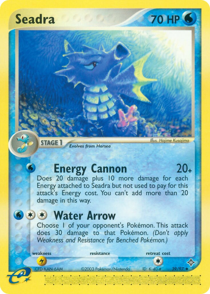 Seadra 039/97 — EX Dragon (English Pokémon TCG card)