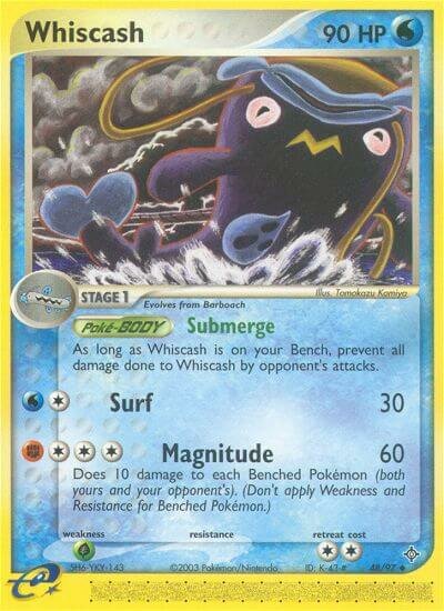 Whiscash 048/97 — EX Dragon (English Pokémon TCG card)