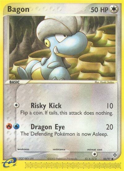 Bagon 050/97 — EX Dragon (English Pokémon TCG card)