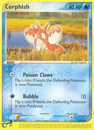 Corphish 052/97 — EX Dragon (English Pokémon TCG card)