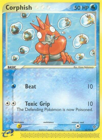 Corphish 054/97 — EX Dragon (English Pokémon TCG card)