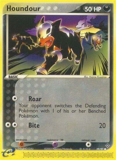 Houndour 059/97 — EX Dragon (English Pokémon TCG card)