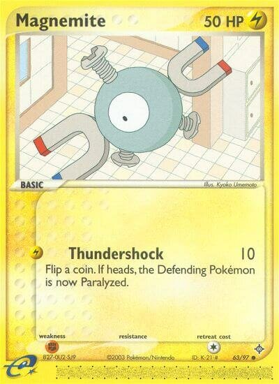 Magnemite 063/97 — EX Dragon (English Pokémon TCG card)