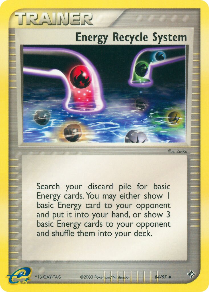 Energy Recycle System 084/97 — EX Dragon (English Pokémon TCG card)