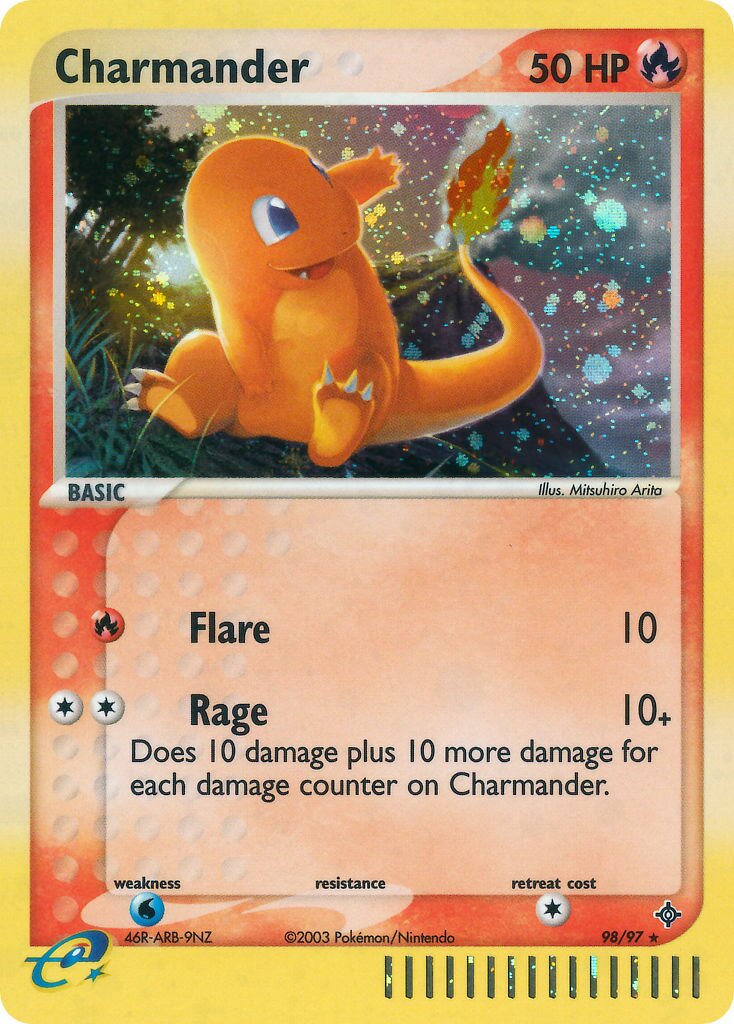 Charmander 098/97 — EX Dragon (English Pokémon TCG card)