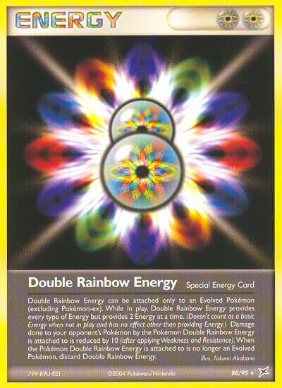 Double Rainbow Energy 088/95 — EX Team Magma vs Team Aqua (English Pokémon TCG card)