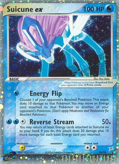 Suicune ex 094/95 — EX Team Magma vs Team Aqua (English Pokémon TCG card)