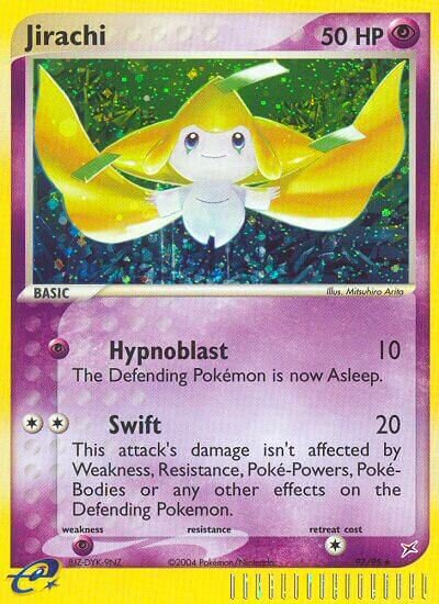 Jirachi 097/95 — EX Team Magma vs Team Aqua (English Pokémon TCG card)