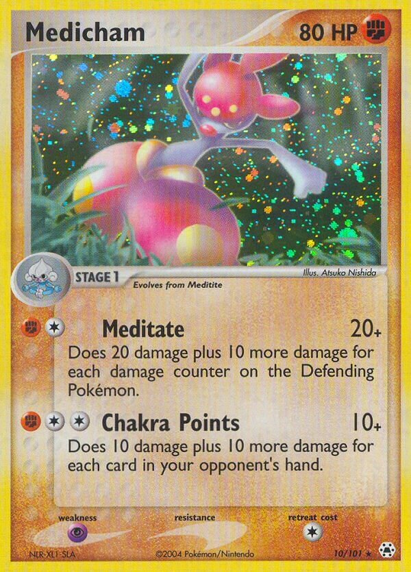 Medicham 010/101 — EX Hidden Legends (English Pokémon TCG card)