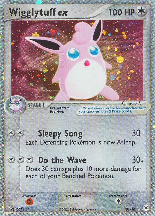 Wigglytuff ex 101/101 — EX Hidden Legends (English Pokémon TCG card)