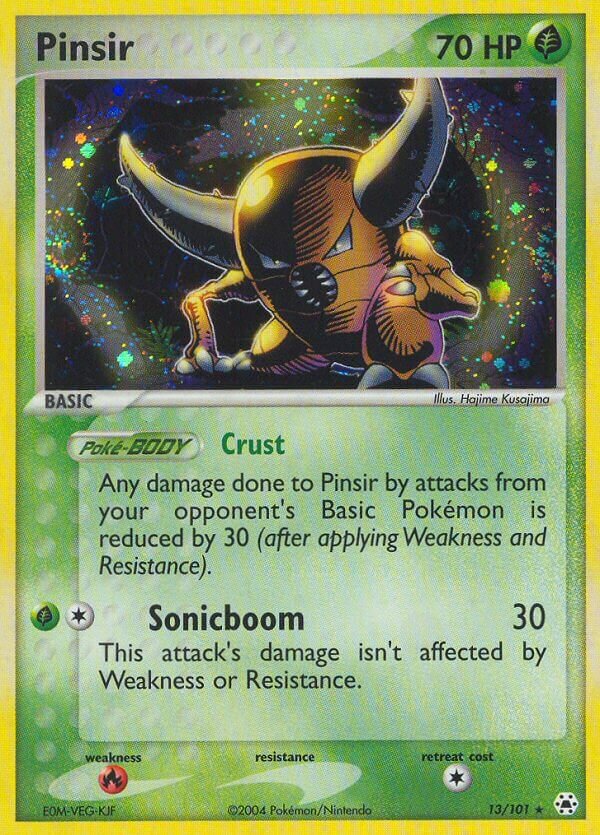 Pinsir 013/101 — EX Hidden Legends (English Pokémon TCG card)