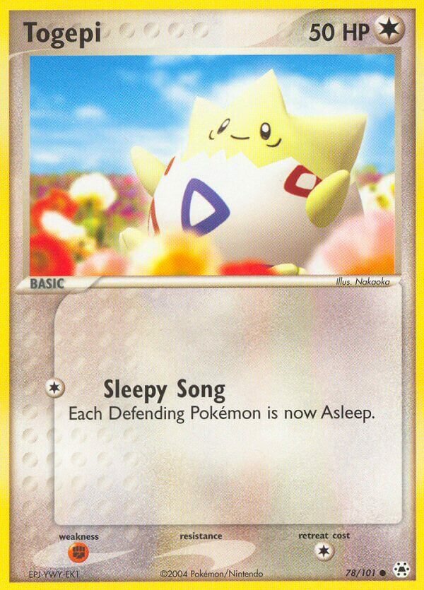 Togepi 078/101 — EX Hidden Legends (English Pokémon TCG card)
