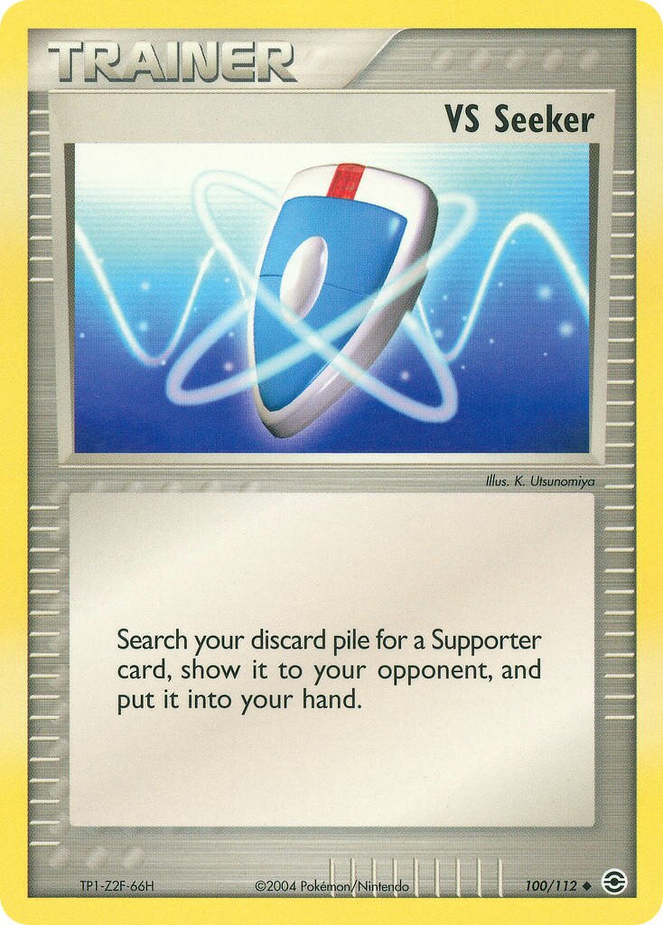 VS Seeker 100/112 — EX FireRed & LeafGreen (English Pokémon TCG card)