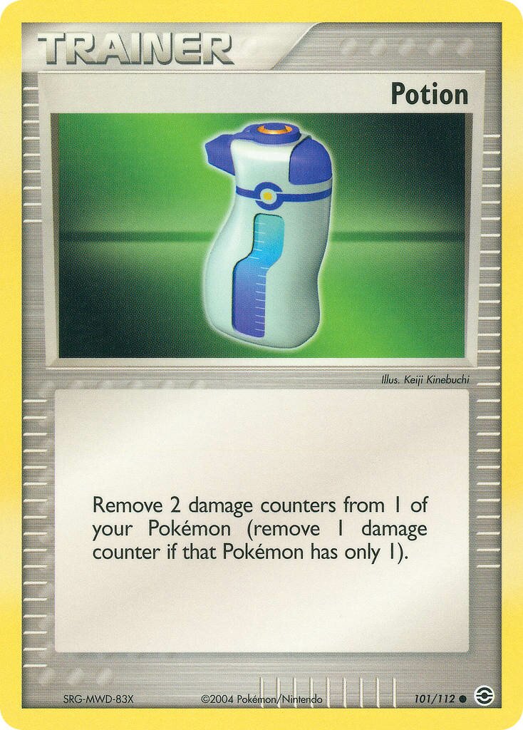 Potion 101/112 — EX FireRed & LeafGreen (English Pokémon TCG card)