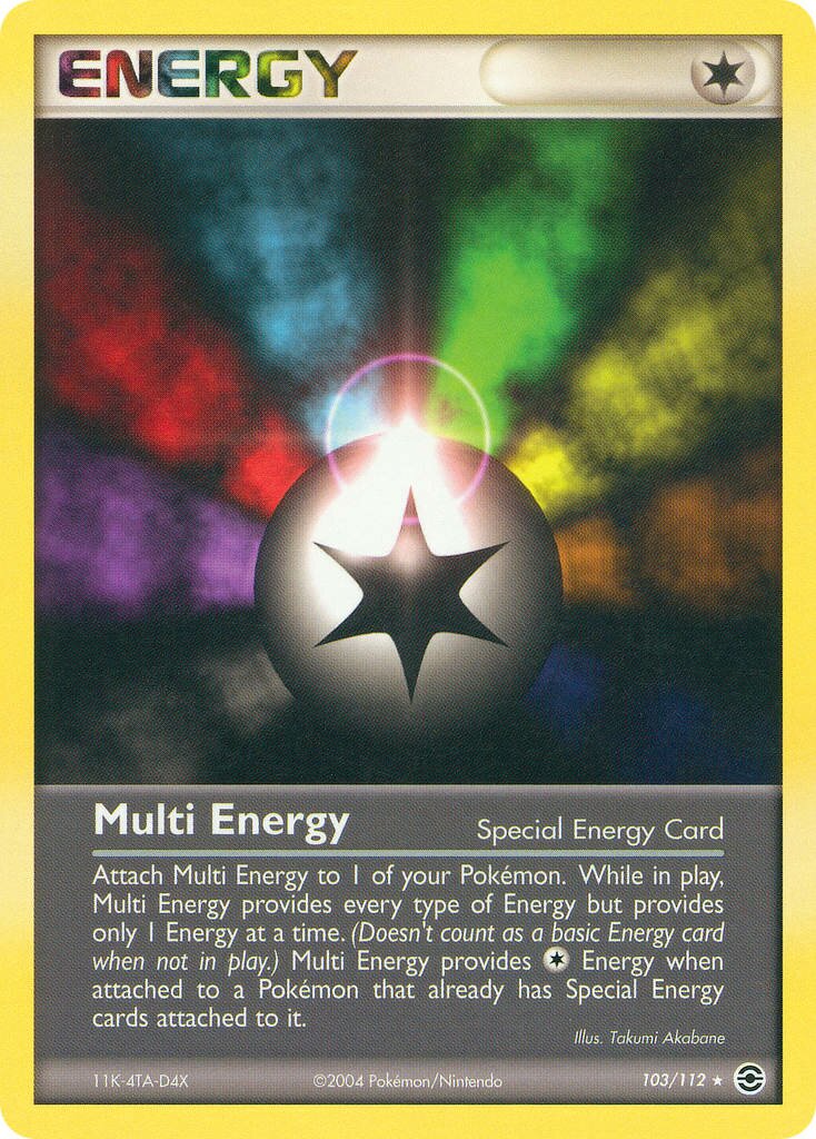 Multi Energy 103/112 — EX FireRed & LeafGreen (English Pokémon TCG card)