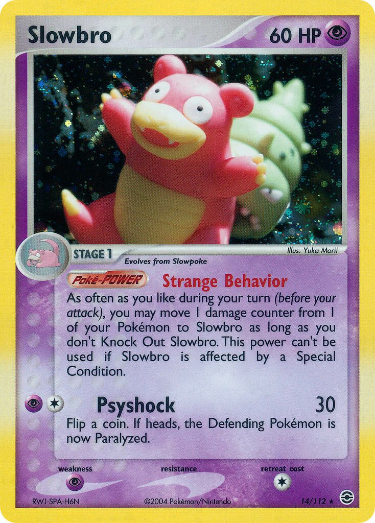 Slowbro 014/112 — EX FireRed & LeafGreen (English Pokémon TCG card)
