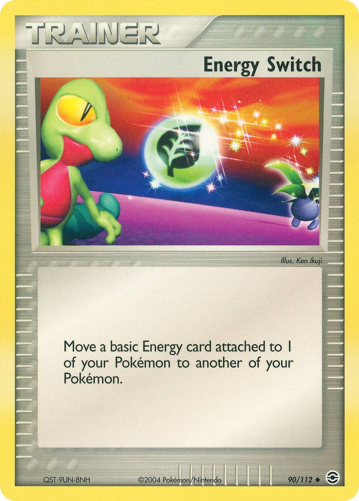 Energy Switch 090/112 — EX FireRed & LeafGreen (English Pokémon TCG card)