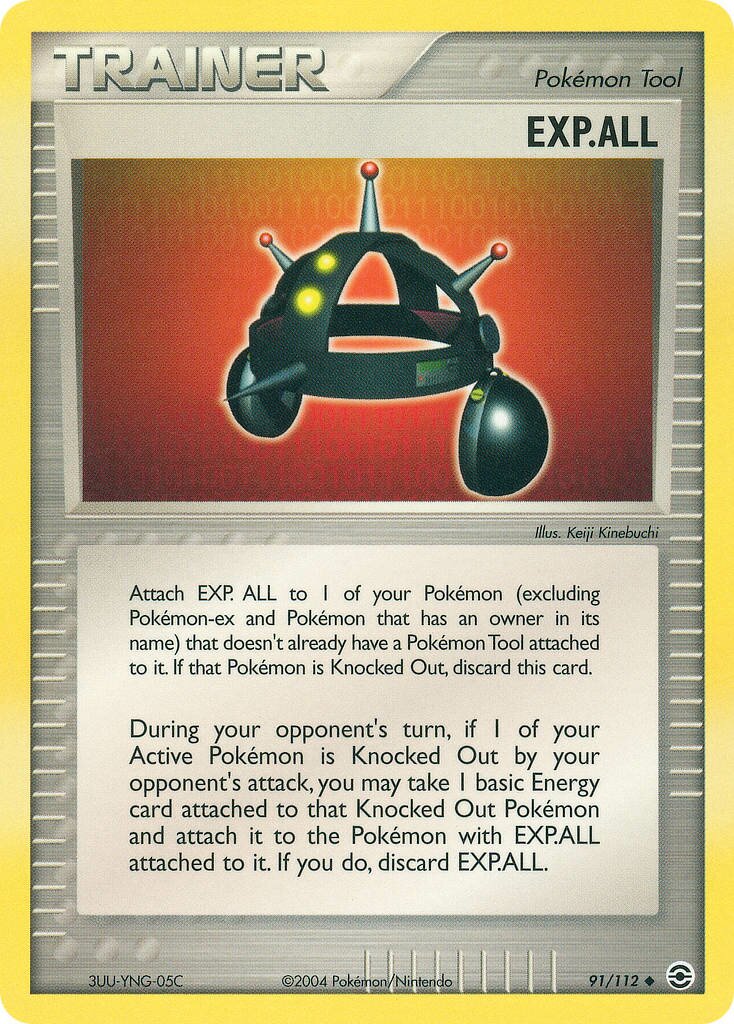 EXP.ALL 091/112 — EX FireRed & LeafGreen (English Pokémon TCG card)
