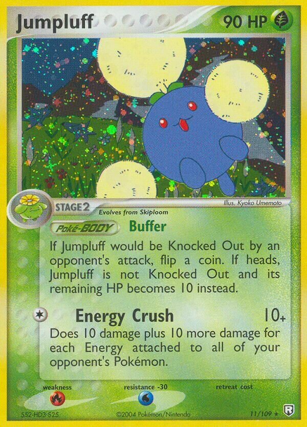 Jumpluff 011/109 — EX Team Rocket Returns (English Pokémon TCG card)