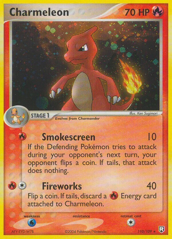 Charmeleon 110/109 — EX Team Rocket Returns (English Pokémon TCG card)