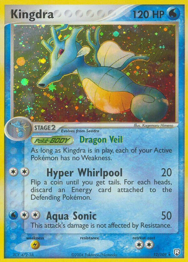 Kingdra 012/109 — EX Team Rocket Returns (English Pokémon TCG card)