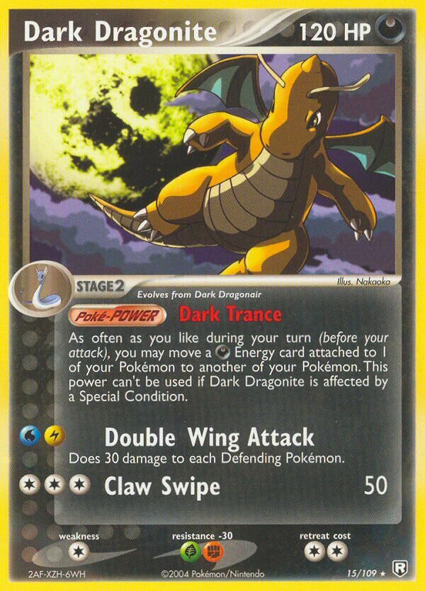Dark Dragonite 015/109 — EX Team Rocket Returns (English Pokémon TCG card)