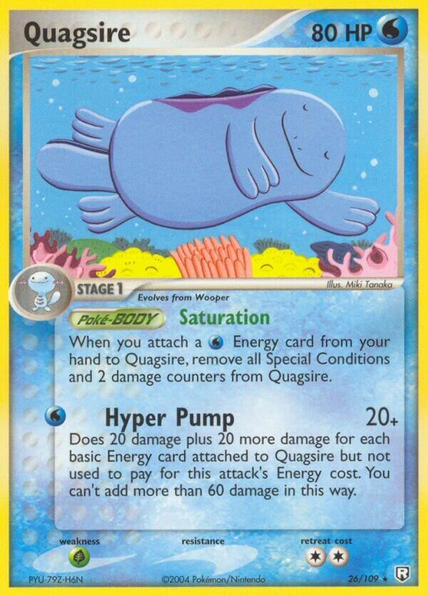Quagsire 026/109 — EX Team Rocket Returns (English Pokémon TCG card)