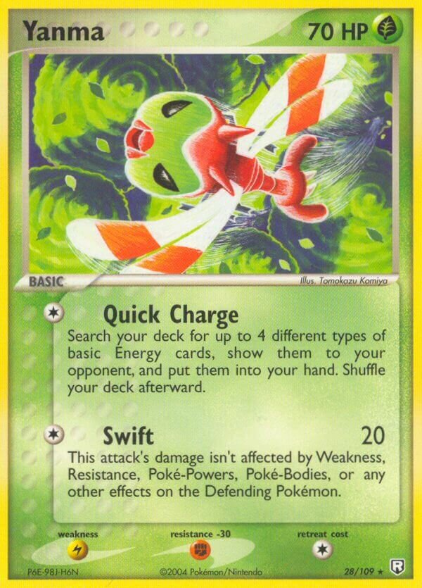 Yanma 028/109 — EX Team Rocket Returns (English Pokémon TCG card)