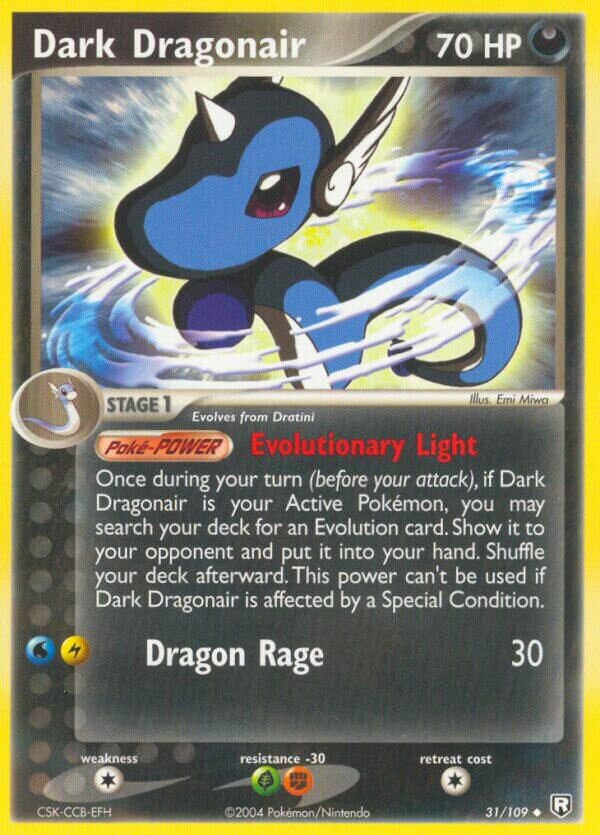 Dark Dragonair 031/109 — EX Team Rocket Returns (English Pokémon TCG card)