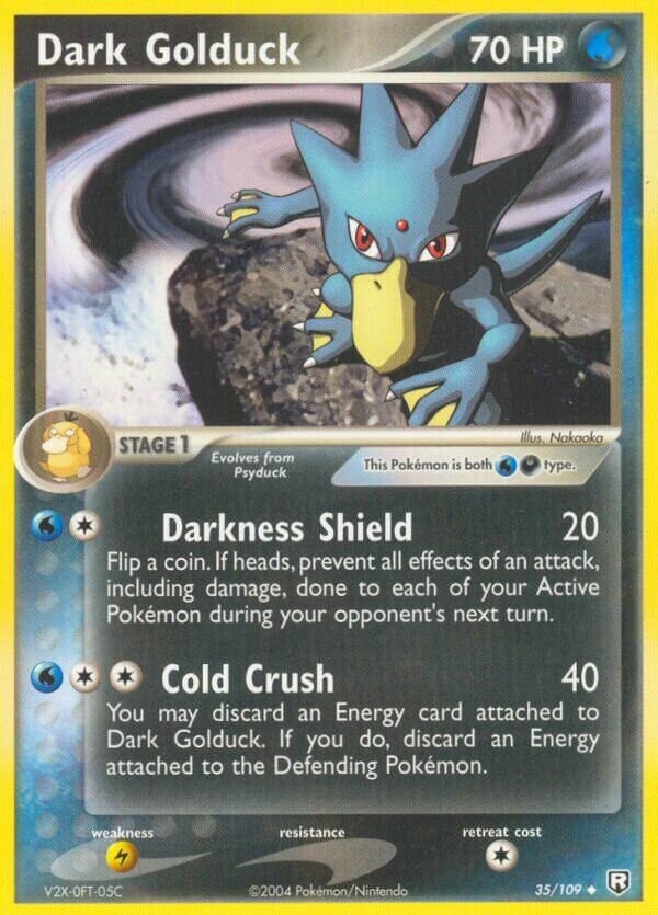 Dark Golduck 035/109 — EX Team Rocket Returns (English Pokémon TCG card)