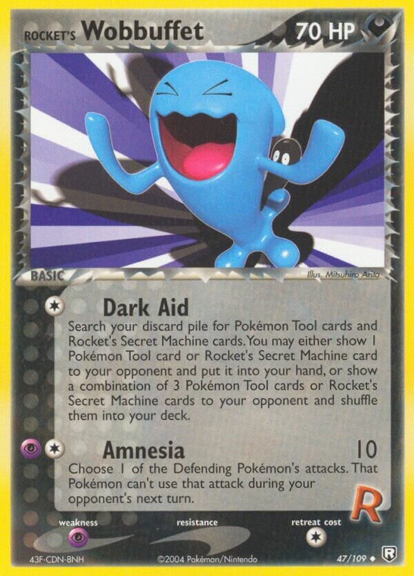 Rocket's Wobbuffet 047/109 — EX Team Rocket Returns (English Pokémon TCG card)