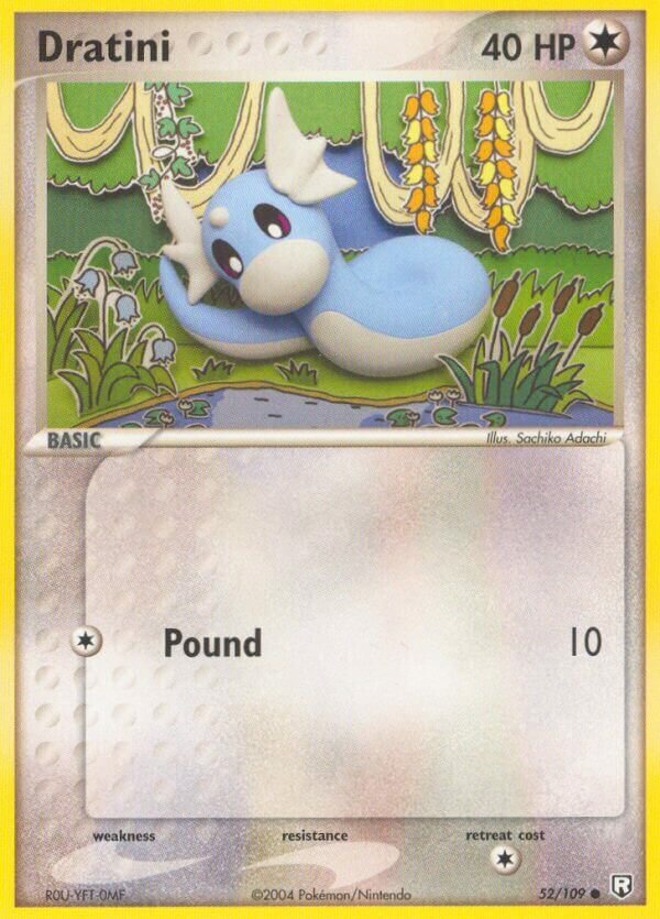 Dratini 052/109 — EX Team Rocket Returns (English Pokémon TCG card)