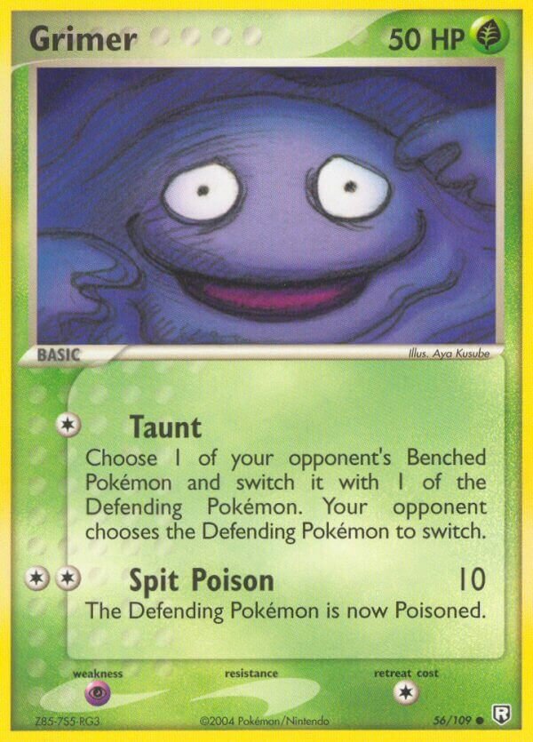 Grimer 056/109 — EX Team Rocket Returns (English Pokémon TCG card)