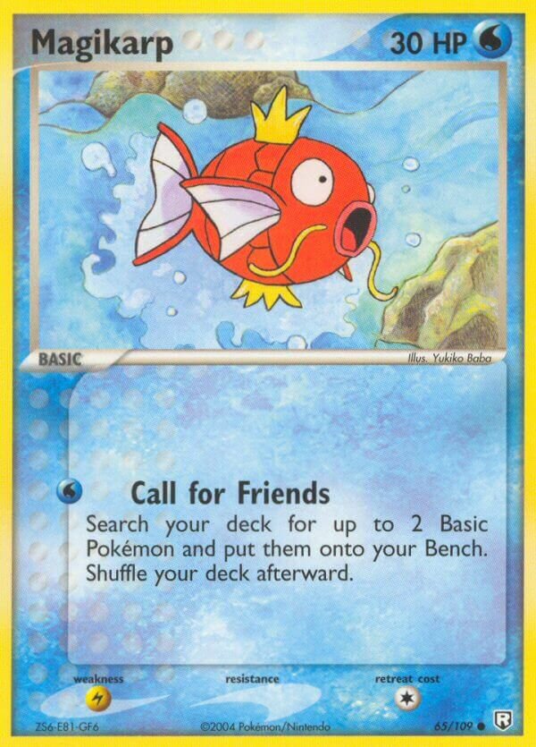 Magikarp 065/109 — EX Team Rocket Returns (English Pokémon TCG card)