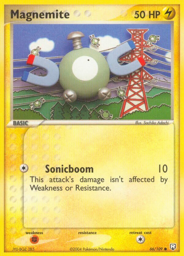 Magnemite 066/109 — EX Team Rocket Returns (English Pokémon TCG card)