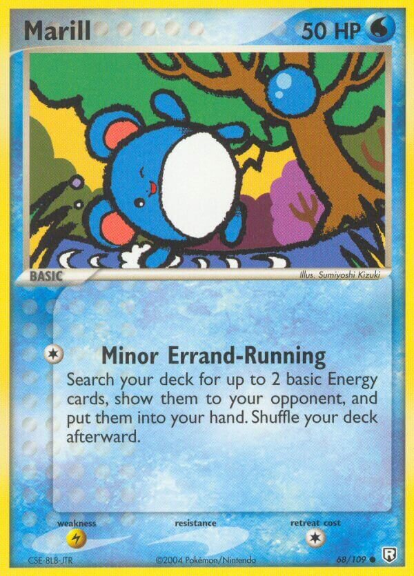 Marill 068/109 — EX Team Rocket Returns (English Pokémon TCG card)