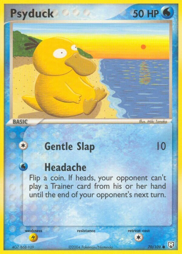 Psyduck 070/109 — EX Team Rocket Returns (English Pokémon TCG card)