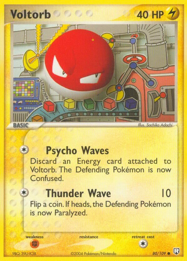 Voltorb 080/109 — EX Team Rocket Returns (English Pokémon TCG card)