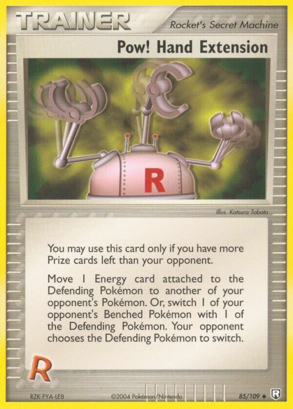 Pow! Hand Extension 085/109 — EX Team Rocket Returns (English Pokémon TCG card)
