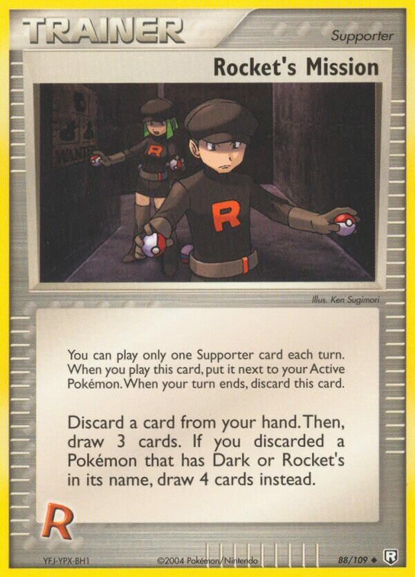 Rocket's Mission 088/109 — EX Team Rocket Returns (English Pokémon TCG card)